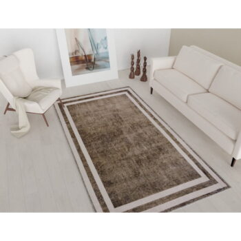 Hnedý prateľný koberec 180x120 cm - Vitaus – Obrázok 2