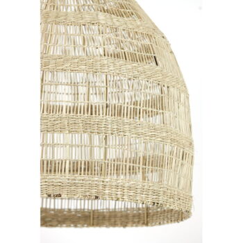 Závesné svietidlo v prírodnej farbe s tienidlom z morskej trávy ø 50 cm Sagar – Light & Living - Image 8
