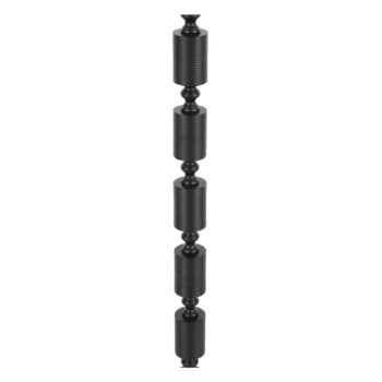 Matne čierny podstavec stojacej lampy 135 cm Gitaya – Light & Living - Image 5