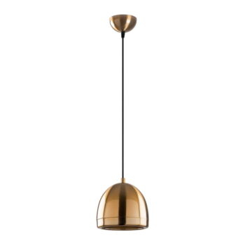 Závesné svietidlo v bronzovej farbe s kovovým tienidlom ø 17 cm Mugo – Opviq lights - Image 4