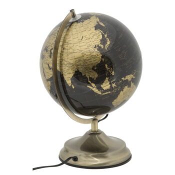 Stolová lampa v tvare glóbusu Mauro Ferretti Globe Bronze, ø 25 cm - Image 6