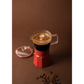 Červená moka kanvička z nerezovej ocele 0.29 l La Cafetiere Verona - Kitchen Craft – Obrázok 7