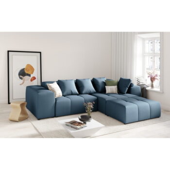 Modrý modul pohovky Rome - Cosmopolitan Design - Image 8