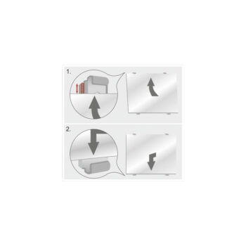 Obraz Styler Glasspik Spa & Zen Heart Stone, 30 × 30 cm - Image 4