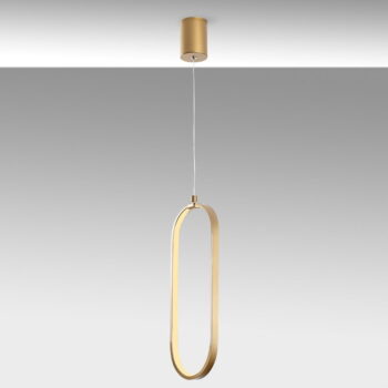LED závesné svietidlo v zlatej farbe Can – Opviq lights – Obrázok 2