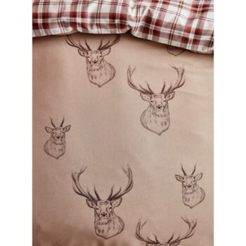 Béžové obliečky Catherine Lansfield Stag, 200 x 200 cm - Image 5