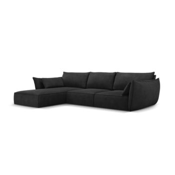 Tmavosivá rohová pohovka (ľavý roh) Vanda - Mazzini Sofas – Obrázok 2