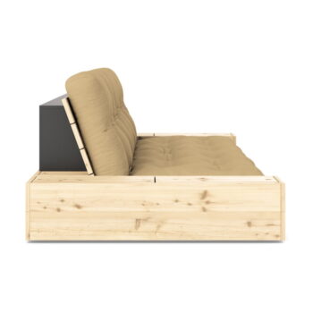 Rozkladacia pohovka v horčicovej farbe 244 cm Base – Karup Design - Image 2