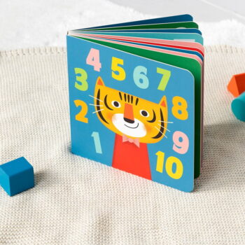 Interaktívna hračka First Numbers Book Animals – Rex London – Obrázok 2