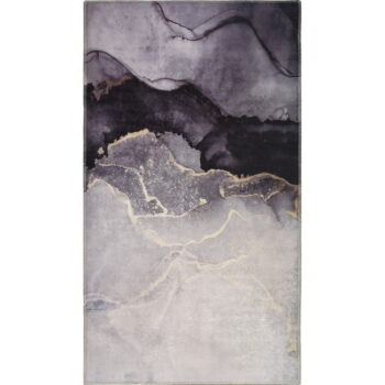 Sivý prateľný koberec 180x120 cm - Vitaus