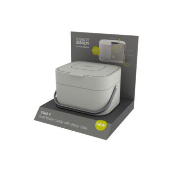 Tmavosivá nádoba na kompostovateľný odpad Joseph Joseph IntelligentWaste, 4 l - Image 3