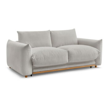 Svetlosivá rozkladacia pohovka 214 cm Ernest – Bobochic Paris - Image 8