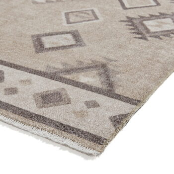 Béžový prateľný behúň s prímesou bavlny 60x170 cm Whisper – Think Rugs - Image 7