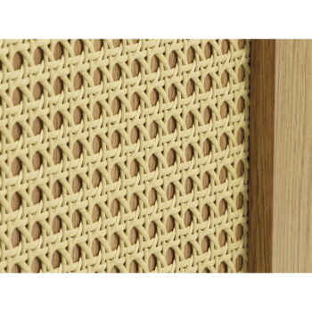 Nízka komoda v dekore duba v prírodnej farbe 140x80 cm Pensacola – Unique Furniture – Obrázok 6