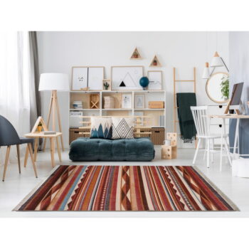 Červený koberec Universal Caucas Stripes, 120 x 170 cm – Obrázok 3