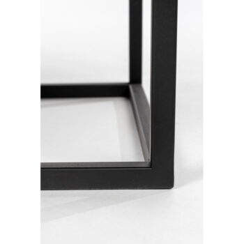 Čierna ratanová vinotéka na 8 fliaš, 80x100 cm Guuji - White Label - Image 2