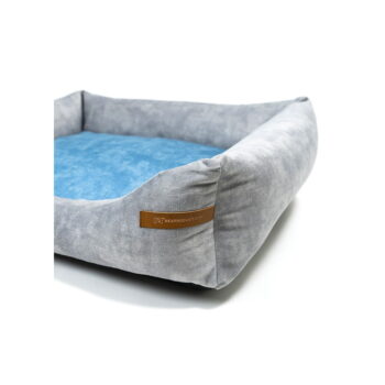 Modro-svetlosivý pelech pre psa 85x105 cm SoftBED Eco XL – Rexproduct - Image 3