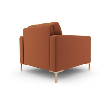 Kreslo v tehlovej farbe Bali – Cosmopolitan Design – Obrázok 3