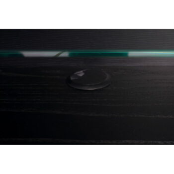 Čierna komoda s posuvnými dvierkami Zuiver Barbier – Obrázok 3