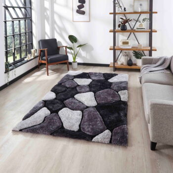 Koberec Think Rugs Noble House Rock Dark, 120 x 170 cm - Image 2