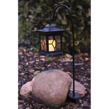 LED solárny záhradný lampáš Star Trading Light, výška 14,5 cm - Image 2