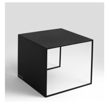 Čierny kovový konferenčný stolík 50x50 cm 2Wall – CustomForm – Obrázok 3