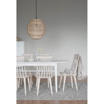 Jedálenský stôl s doskou v dekore jaseňového dreva 190x90 cm Akita - Rowico - Image 6