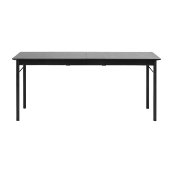 Čierny jedálenský stôl 95x180 cm Savona – Unique Furniture