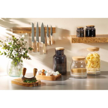 Nástenná magnetická lišta z akáciového dreva Kitchen Craft - Image 5