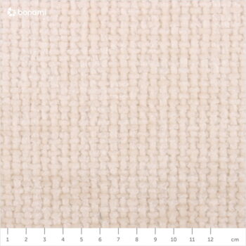 Krémovobiely modul pohovky (stredový diel) Lupine – Micadoni Home - Image 8
