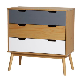 Komoda z masívneho borovicového dreva Marckeric Cusco, šírka 80 cm - Image 4