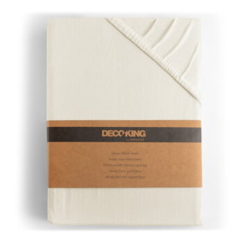 Krémovobiela plachta DecoKing Amber Collection, 160/180 x 200 cm - Image 5