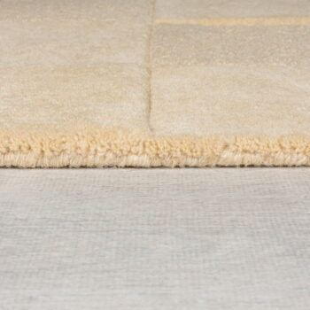 Béžový vlnený koberec 230x160 cm Checkerboard - Flair Rugs – Obrázok 5