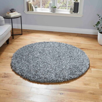 Sivý okrúhly koberec ø 133 cm Vista – Think Rugs – Obrázok 2
