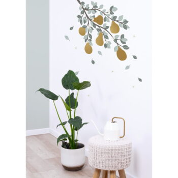 Hárok samolepiek 54x50 cm Pears On A Branch – Lilipinso - Image 2