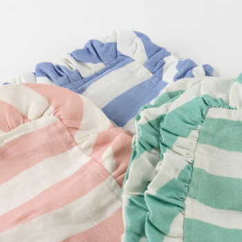 Ľanové obrúsky v súprave 4 ks Stripe Ruffle – Meri Meri - Image 9