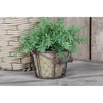 Terakotový ručne vyrobený kvetináč ø 12 cm – Esschert Design - Image 6