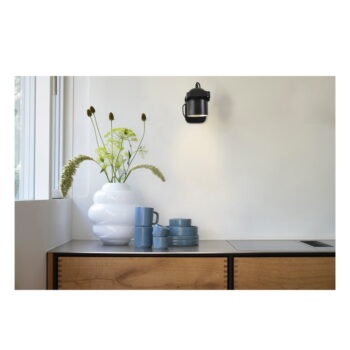 Čierne nástenné svietidlo Nesvik – Villa Collection - Image 3