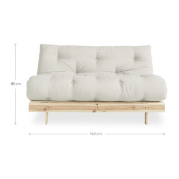 Variabilná pohovka Karup Design Roots Raw/Wheat Beige – Obrázok 4