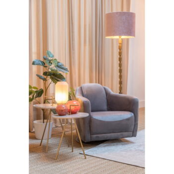 Svetloružová stolová lampa (výška 27 cm) Ivot - Light & Living – Obrázok 2