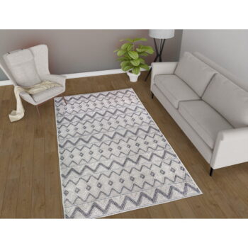 Sivý prateľný koberec 160x230 cm Zig Zag – Vitaus - Image 2