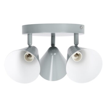 Modré stropné svietidlo s kovovým tienidlom 34x34 cm Amor – Candellux Lighting - Image 3