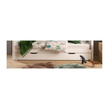 Biela zásuvka pod detskú posteľ 90x200 cm Dallas – Vipack - Image 4