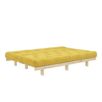 Žltá menčestrová pohovka 200 cm Lean – Karup Design - Image 3