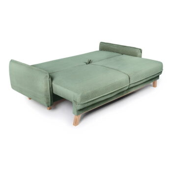 Svetlozelená menčestrová rozkladacia pohovka 218 cm Tori – Bonami Selection - Image 11