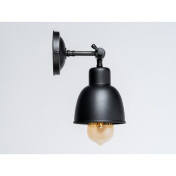 Čierne nástenné svietidlo ø 12 cm Freja – CustomForm - Image 9