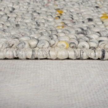 Krémový ručne tkaný koberec s prímesou vlny 80x150 cm Minerals – Flair Rugs - Image 4