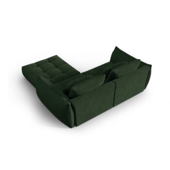 Tmavozelená rohová pohovka (variabilný roh) Bloom – Micadoni Home - Image 4