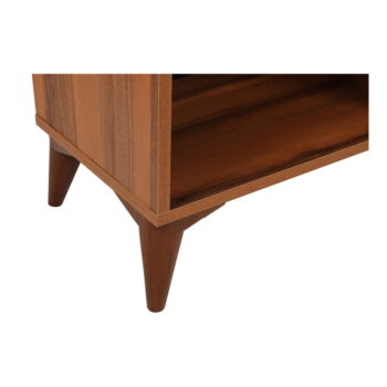 TV stolík v dekore orecha v prírodnej farbe 100x54 cm Zisino – Kalune Design – Obrázok 2
