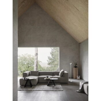 Čierny konferenčný stolík z dubového dreva 43x80 cm Avio – Blomus – Obrázok 2